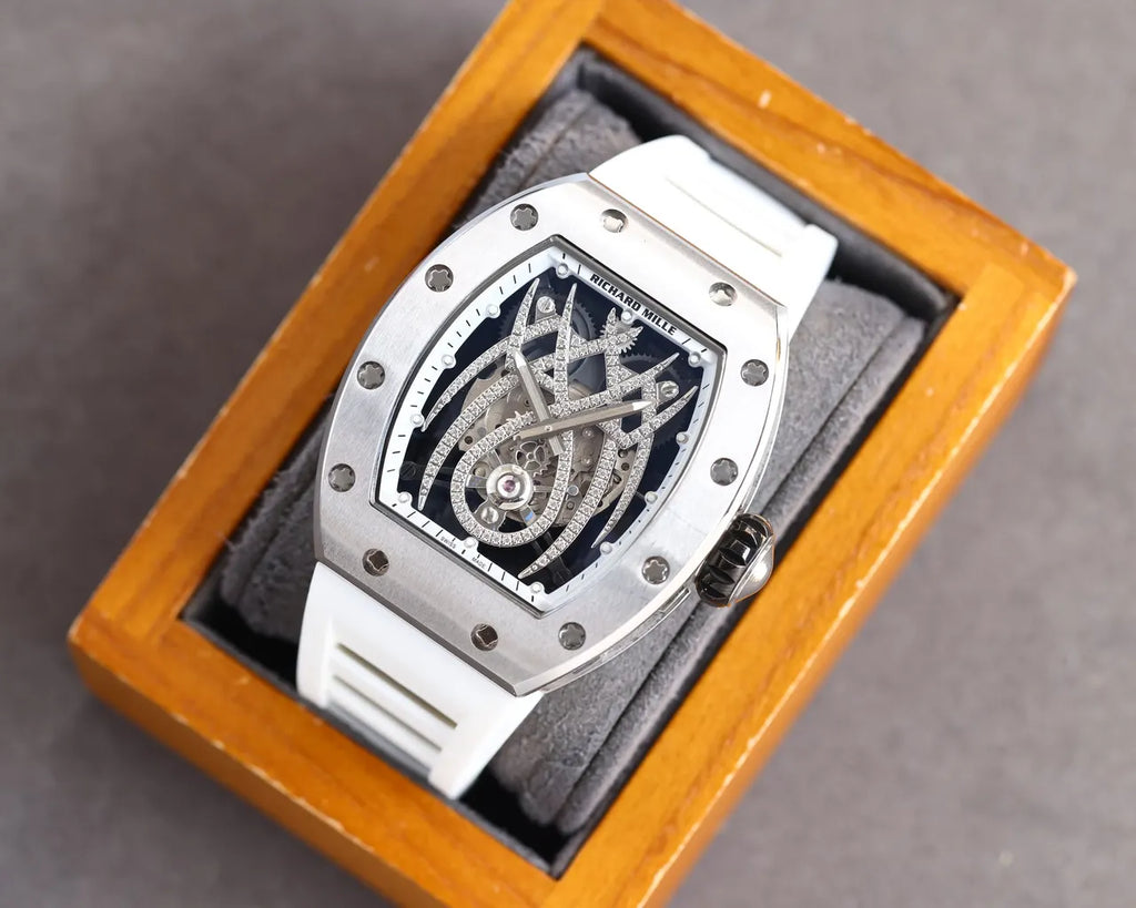 Richard Mille White Ceramic - Hình 2