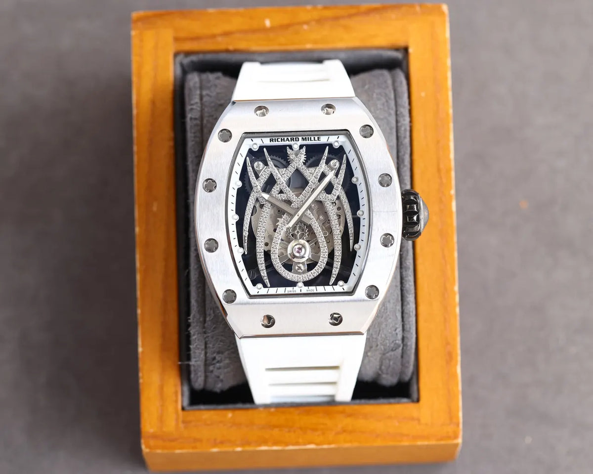 Richard Mille White Ceramic