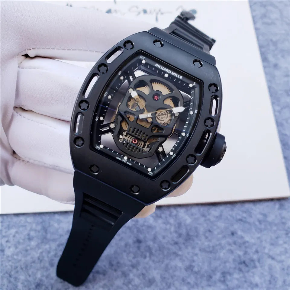 Richard Mille Black Skull - Hình 6