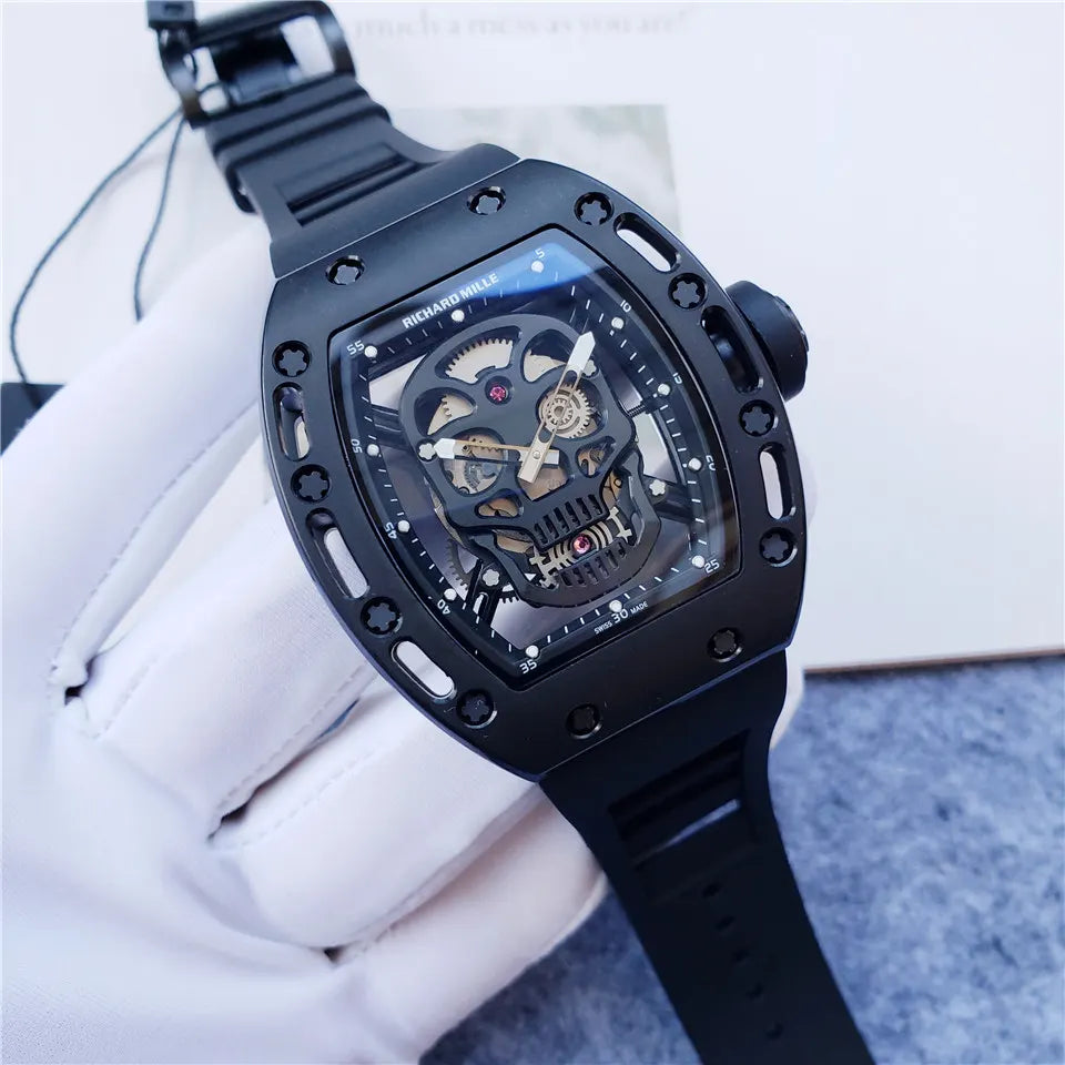 Richard Mille Black Skull - Hình 7