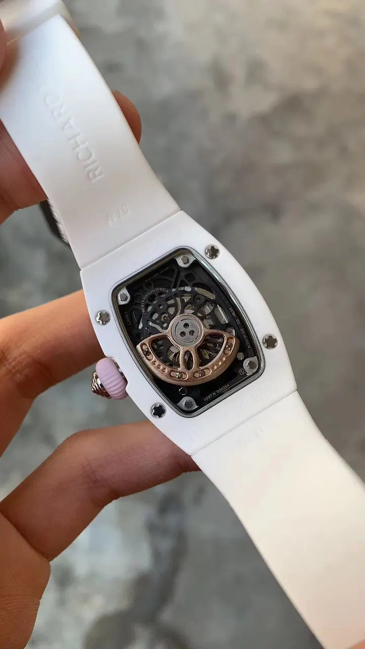 pink Richard Mille White Ceramic - Hình 2