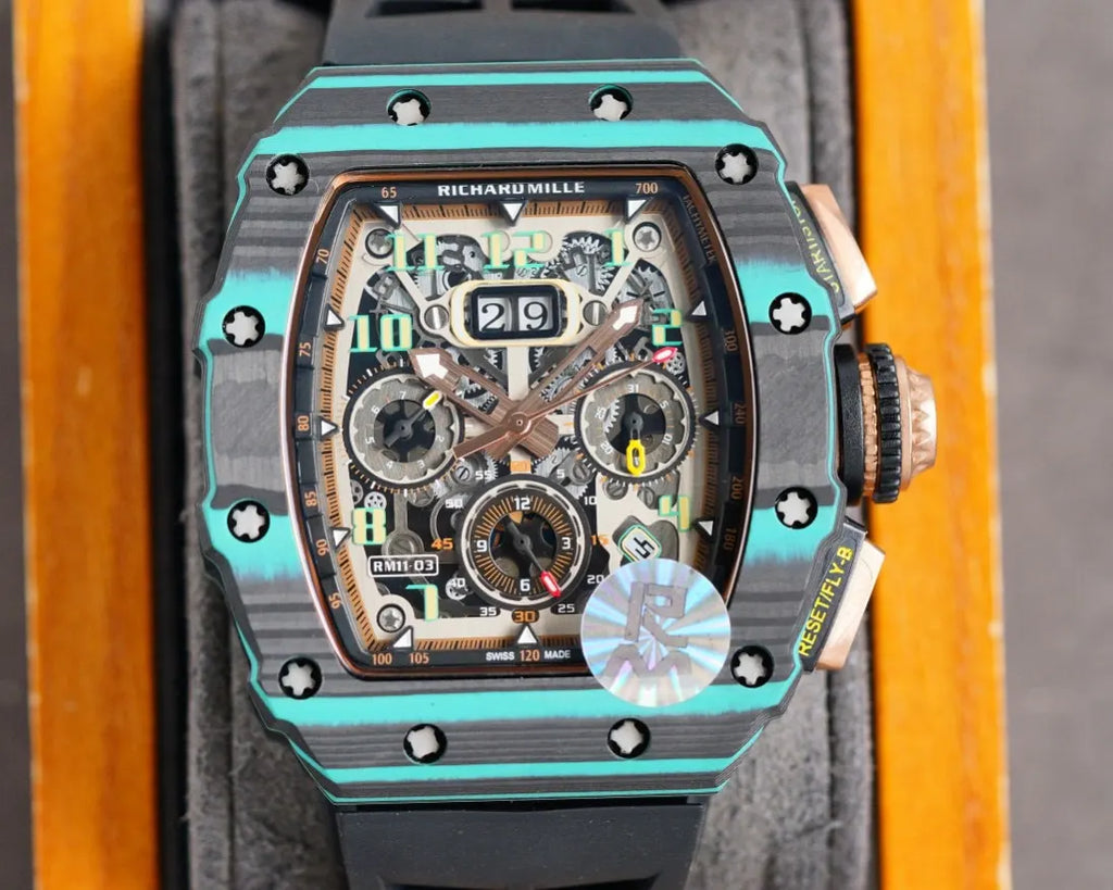 Richard Mille Green Accents - Hình 4