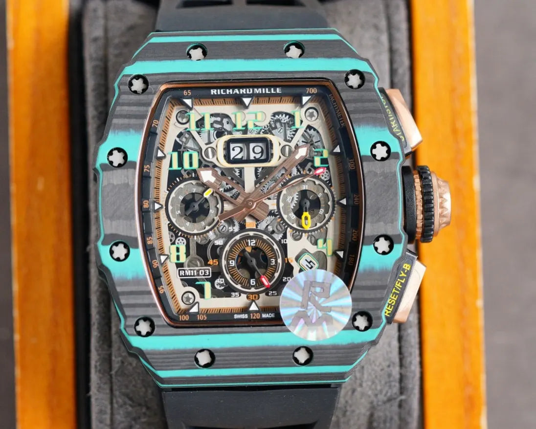 Richard Mille Green Accents - Hình 4
