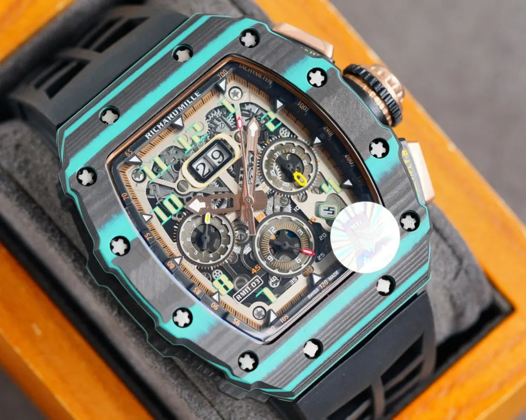 Richard Mille Green Accents - Hình 5