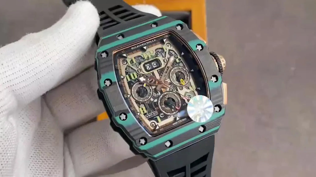 Richard Mille Green Accents