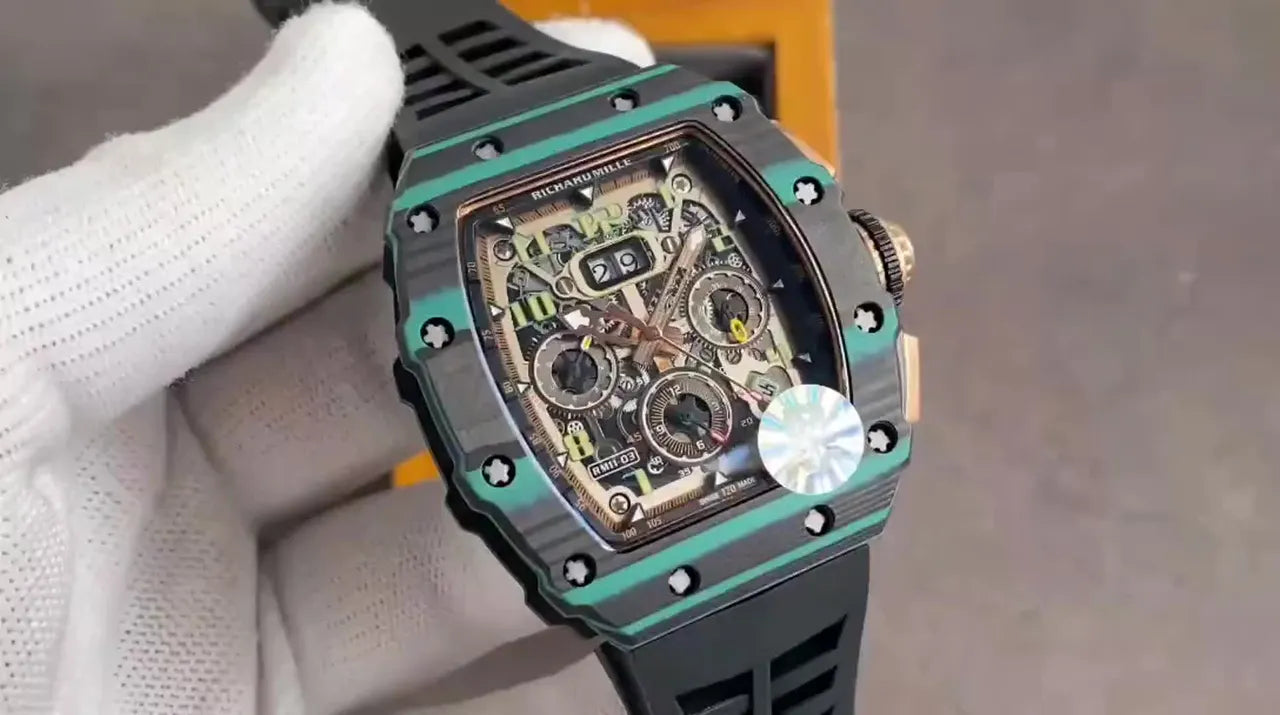 Richard Mille Green Accents