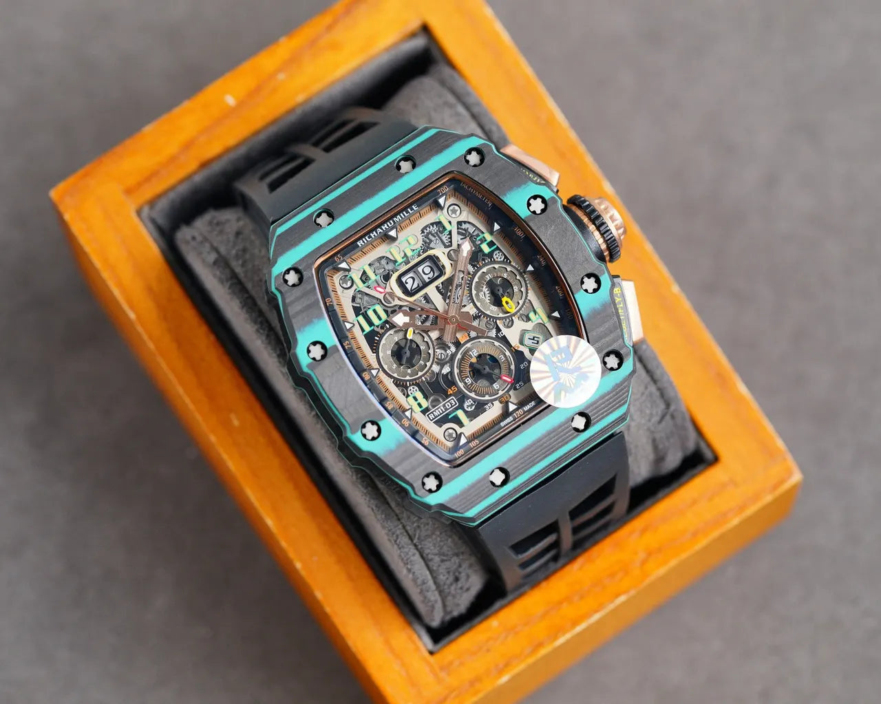 Richard Mille Green Accents - Hình 3