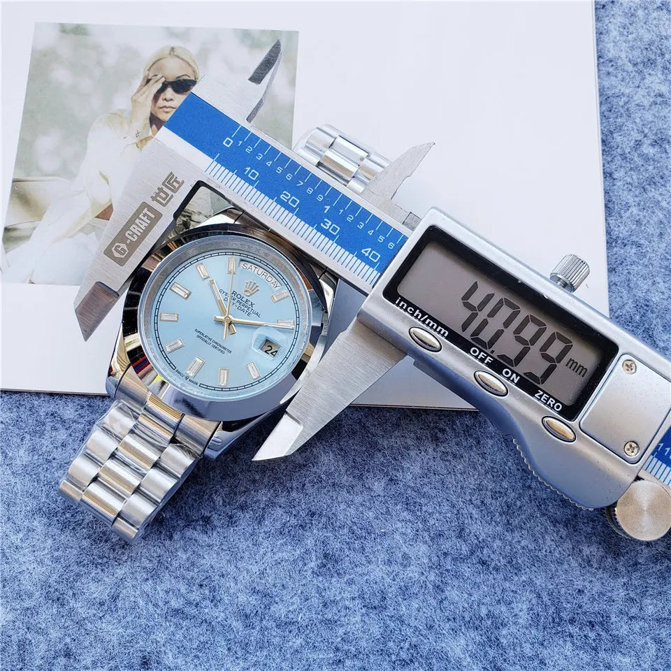 Rolex Ice Blue Day-Date - Hình 2