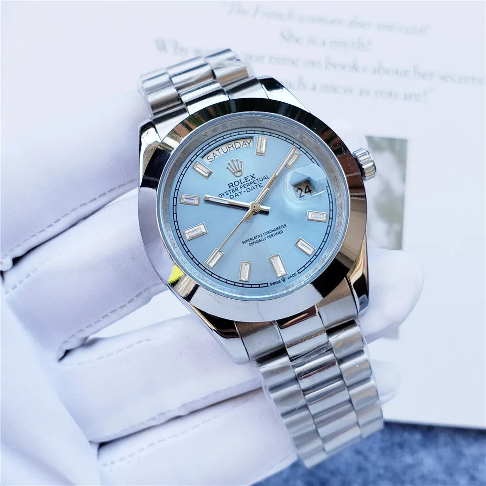 Rolex Ice Blue Day-Date - Hình 8