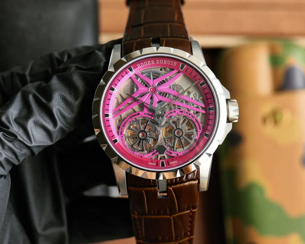 Roger Dubuis Pink Star Skeleton - Hình 2