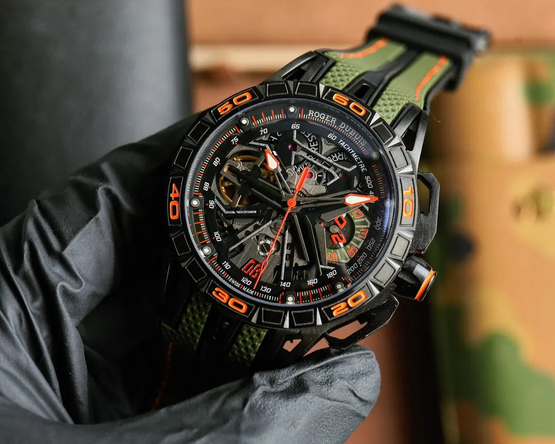 Roger Dubuis Green Skeleton