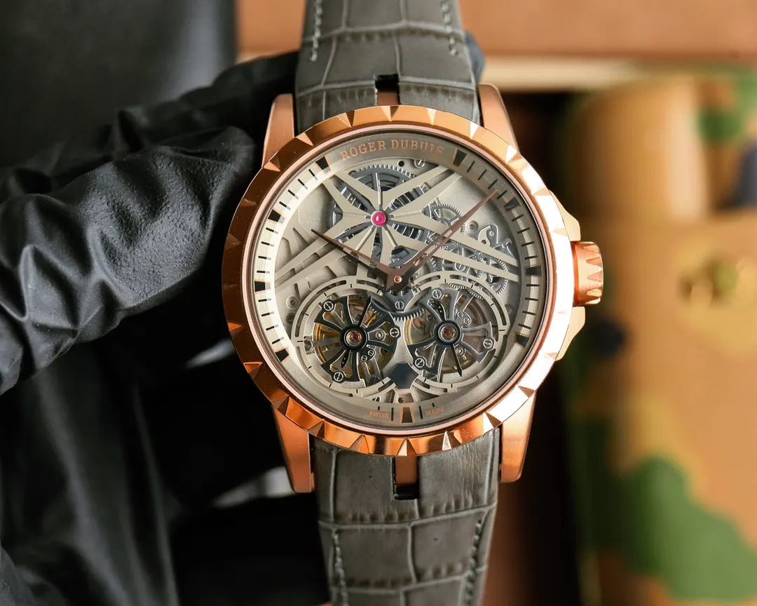 Roger Dubuis Rose Gold Skeleton
