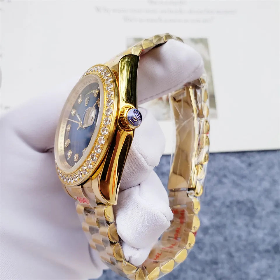 dial Rolex Blue Diamond Day-Date - Hình 5
