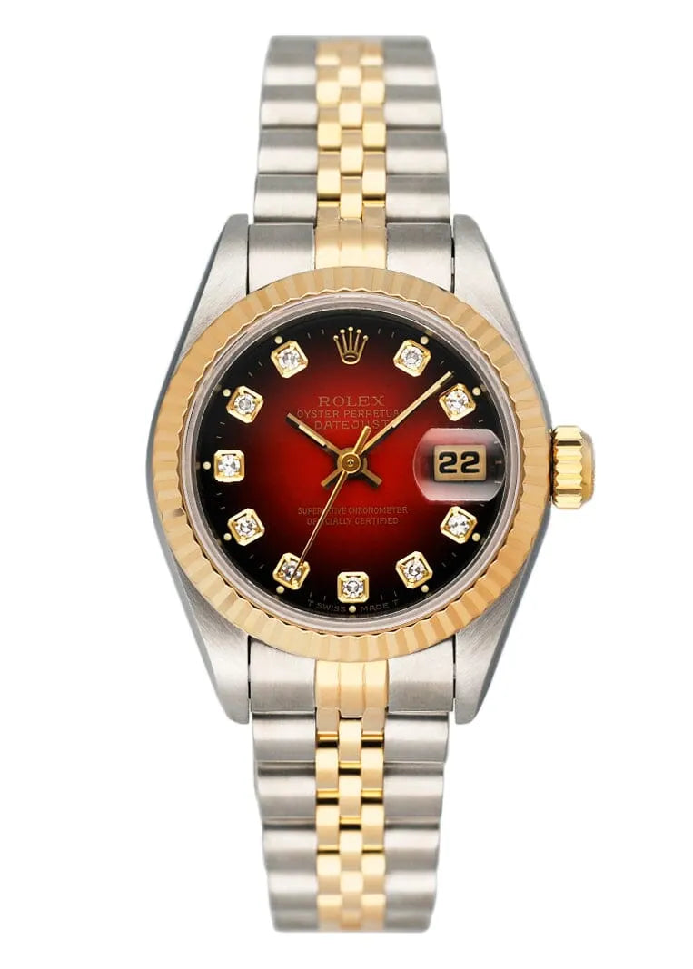 Rolex Datejust Red Vignette Dial