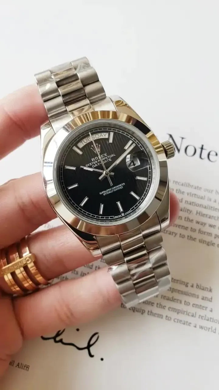 Rolex Day-Date 40 Black Dial
