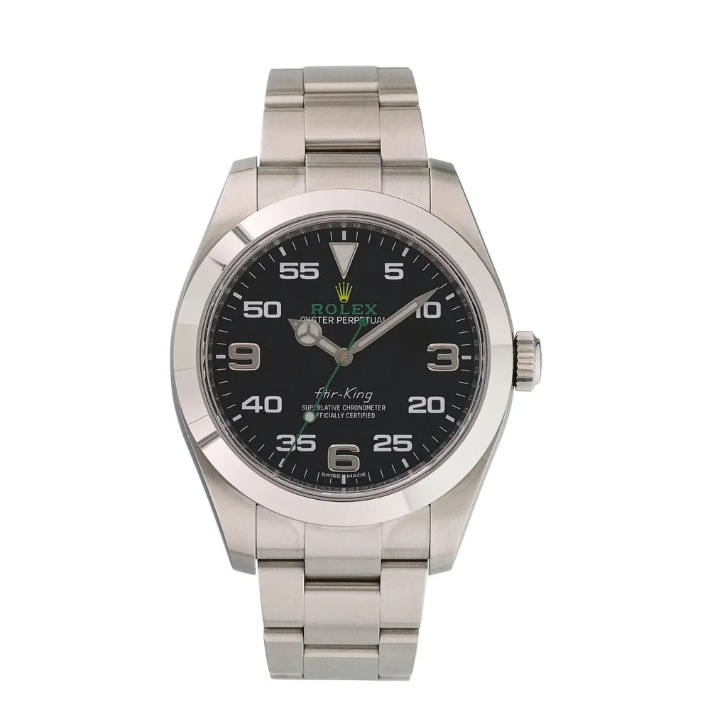 oyster Rolex Air-King Black Dial Steel