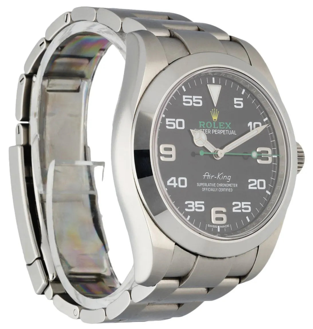 Rolex Air King Black - Hình 3