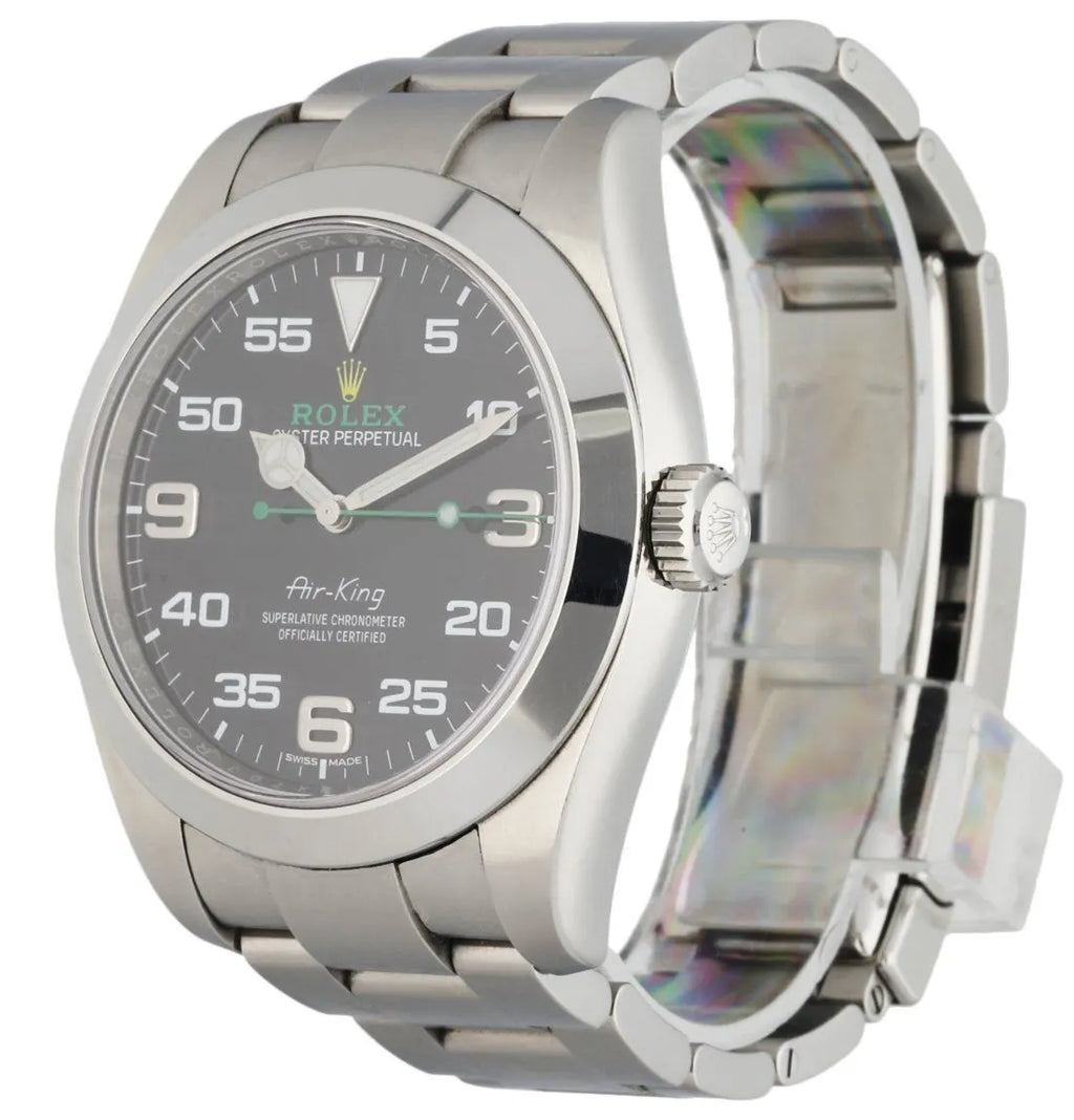 Rolex Air King Black - Hình 2