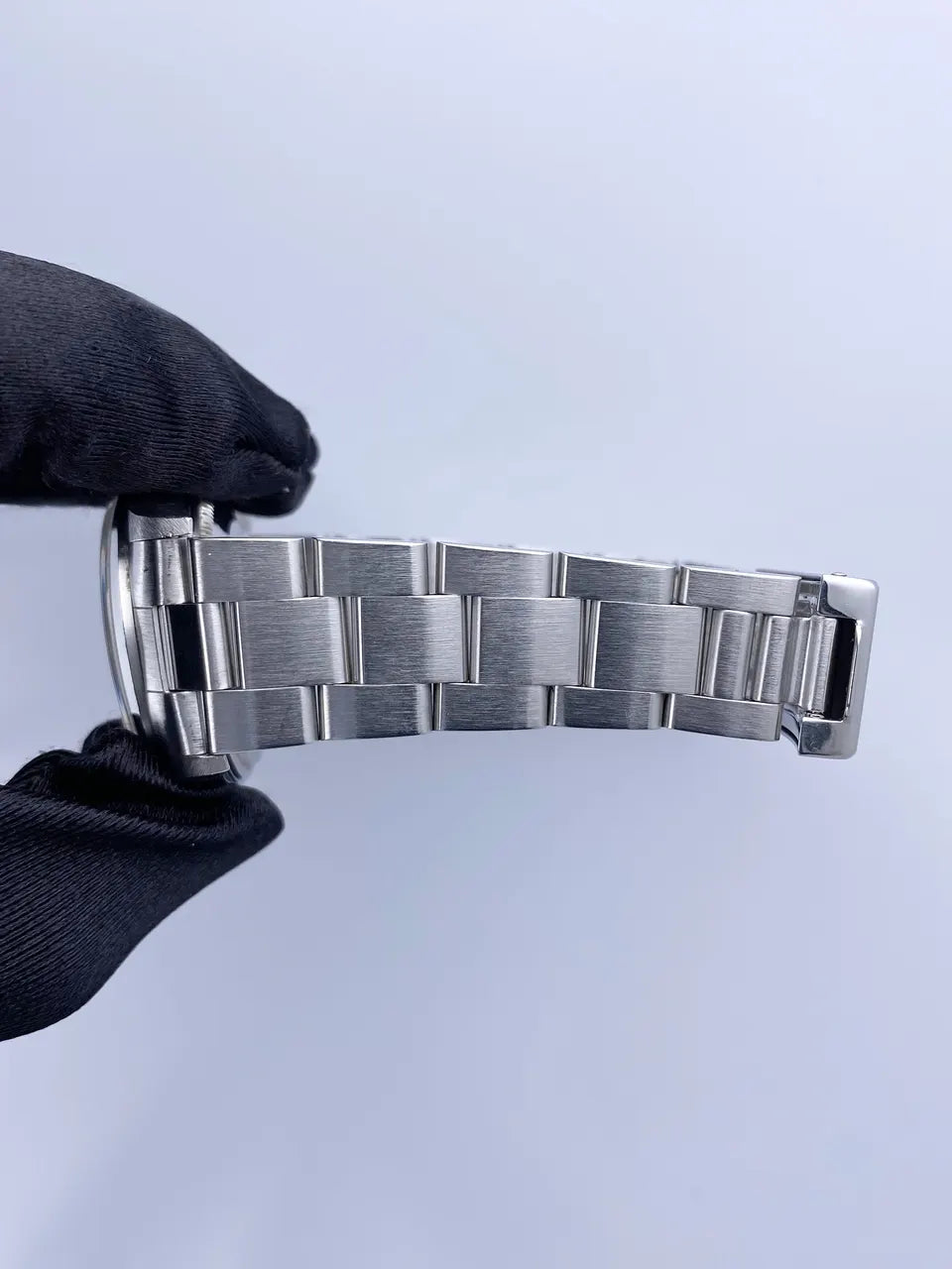 stainless Rolex Air-King Blue Dial - Hình 9