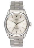 oyster Rolex Silver Dial Stainless