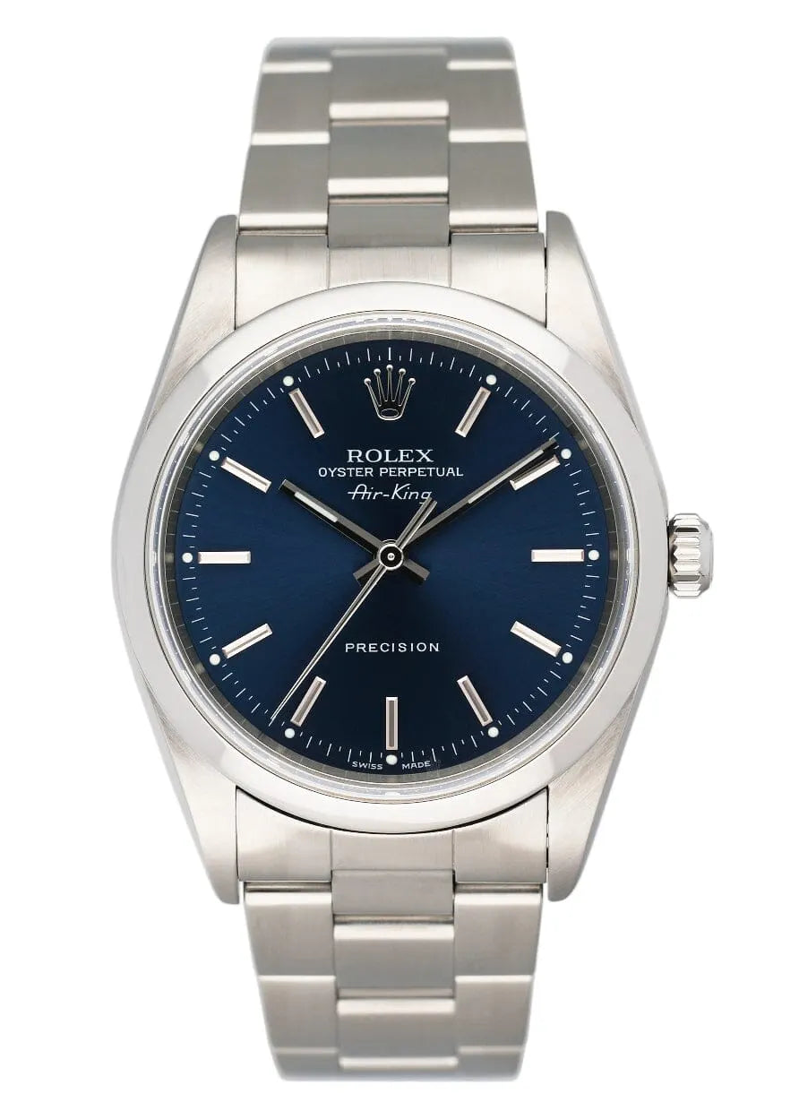 oyster Rolex Air-King Blue Dial