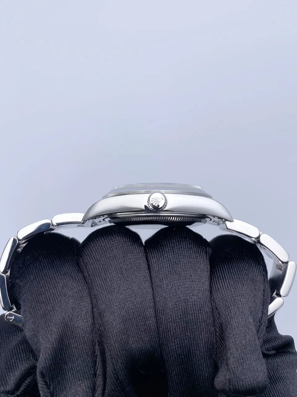 oyster Rolex Air-King Blue Dial - Hình 4