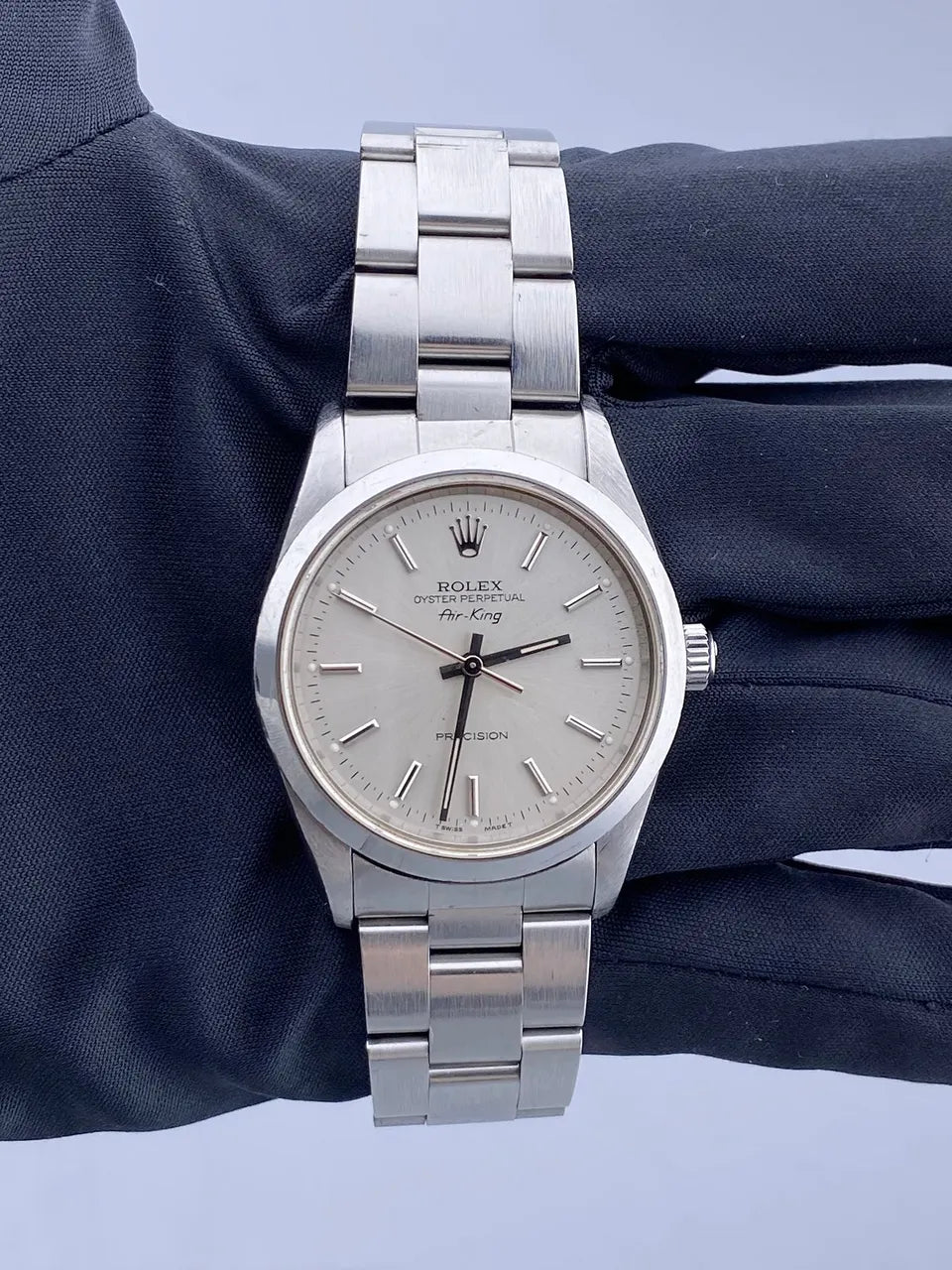 Rolex Air-King Silver Dial Steel - Hình 2