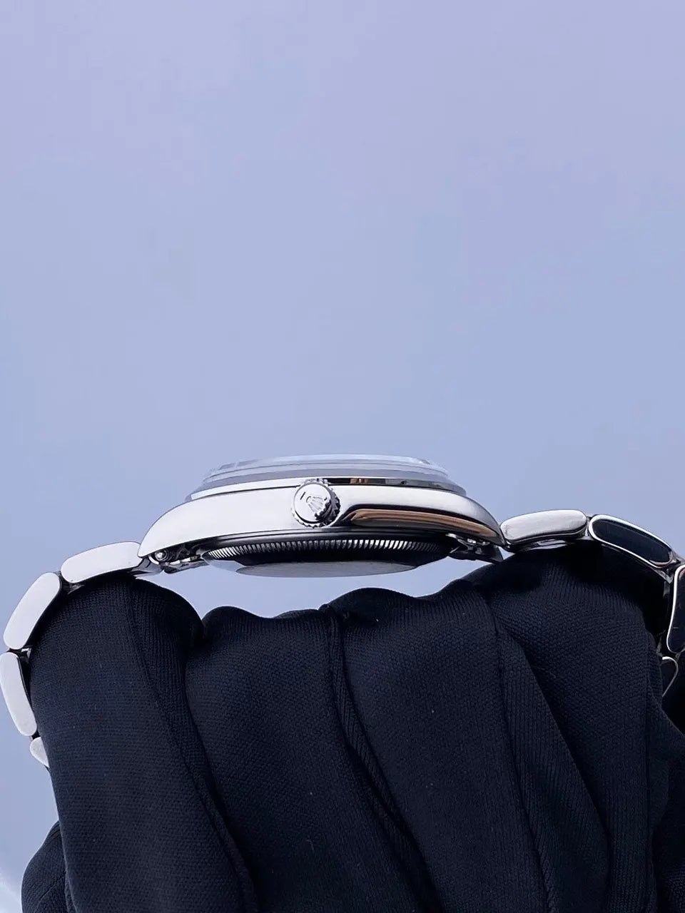 stainless steel Rolex Air-King Black Dial - Hình 4