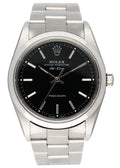 stainless steel Rolex Air-King Black Dial