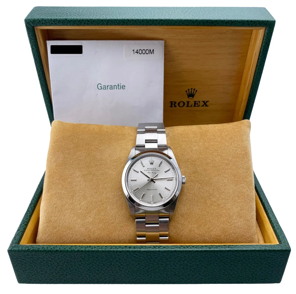 Rolex Air-King Silver Precision - Hình 2