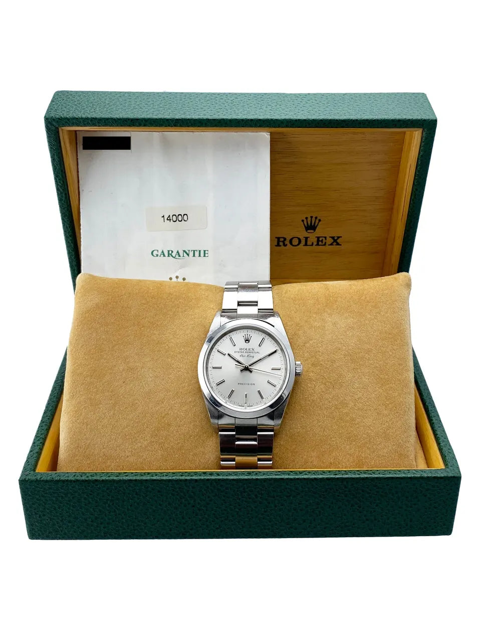 Rolex Air-King Silver Dial stainless - Hình 2