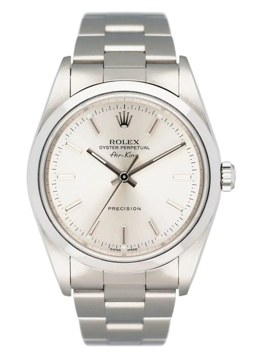 Rolex Air-King Silver Dial stainless