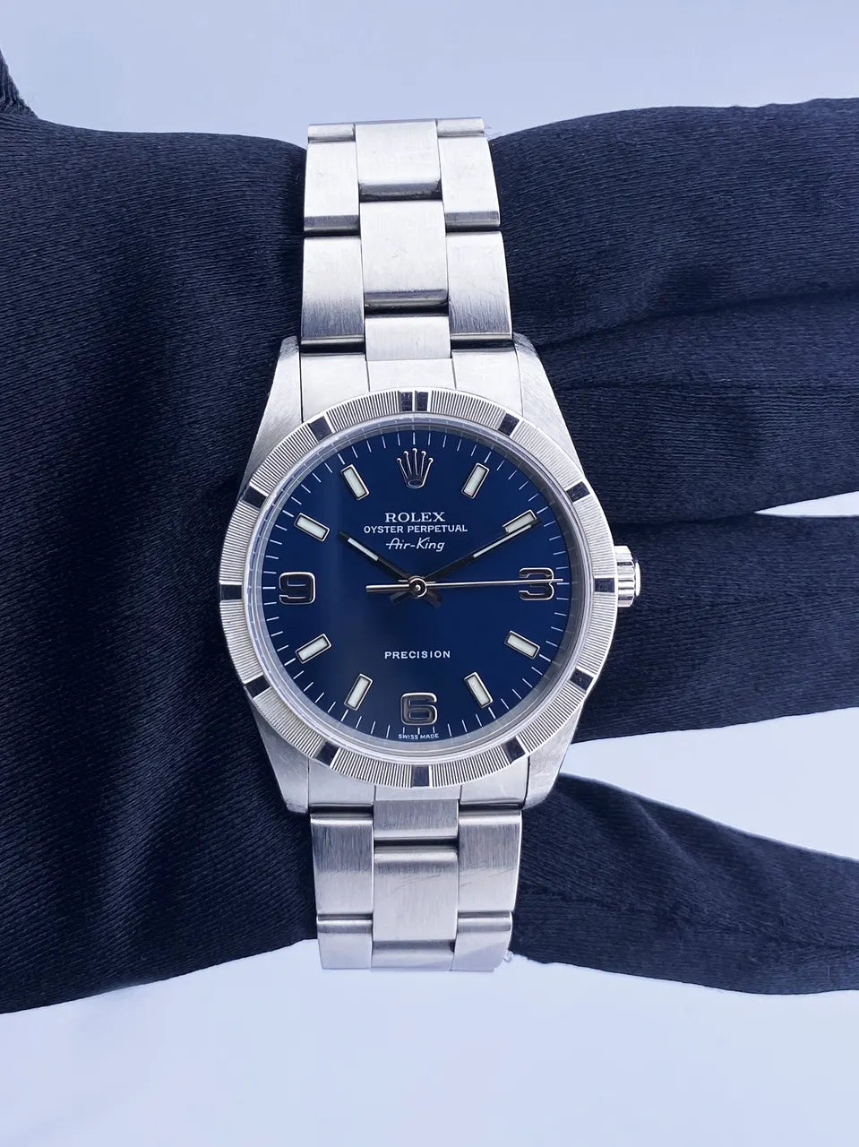 Air-King Blue Dial Steel - Hình 2