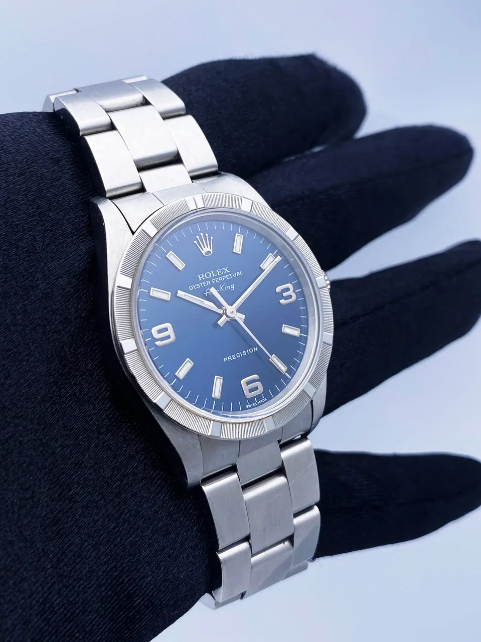 Air-King Blue Dial Steel - Hình 3