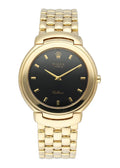 Rolex Cellini Black Dial Gold