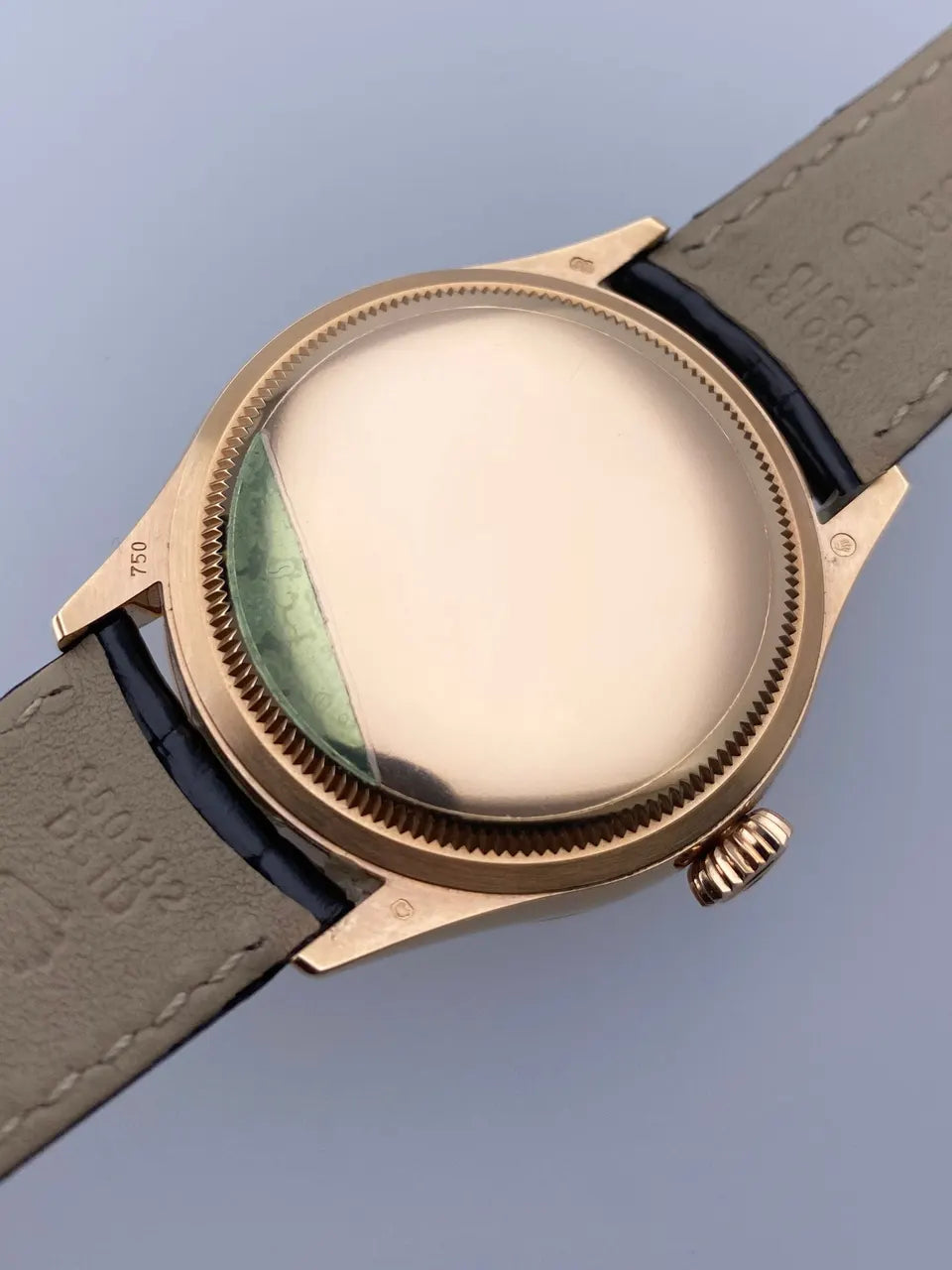 Rolex Cellini Black Rose Gold - Hình 8