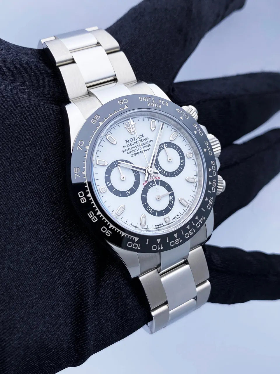 Rolex Daytona Steel White - Hình 3