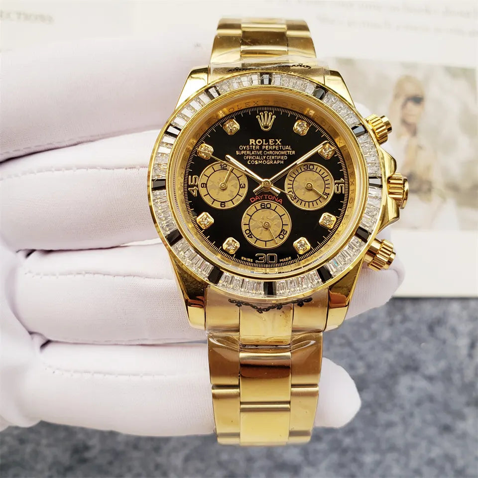 Daytona Gold Black Diamond