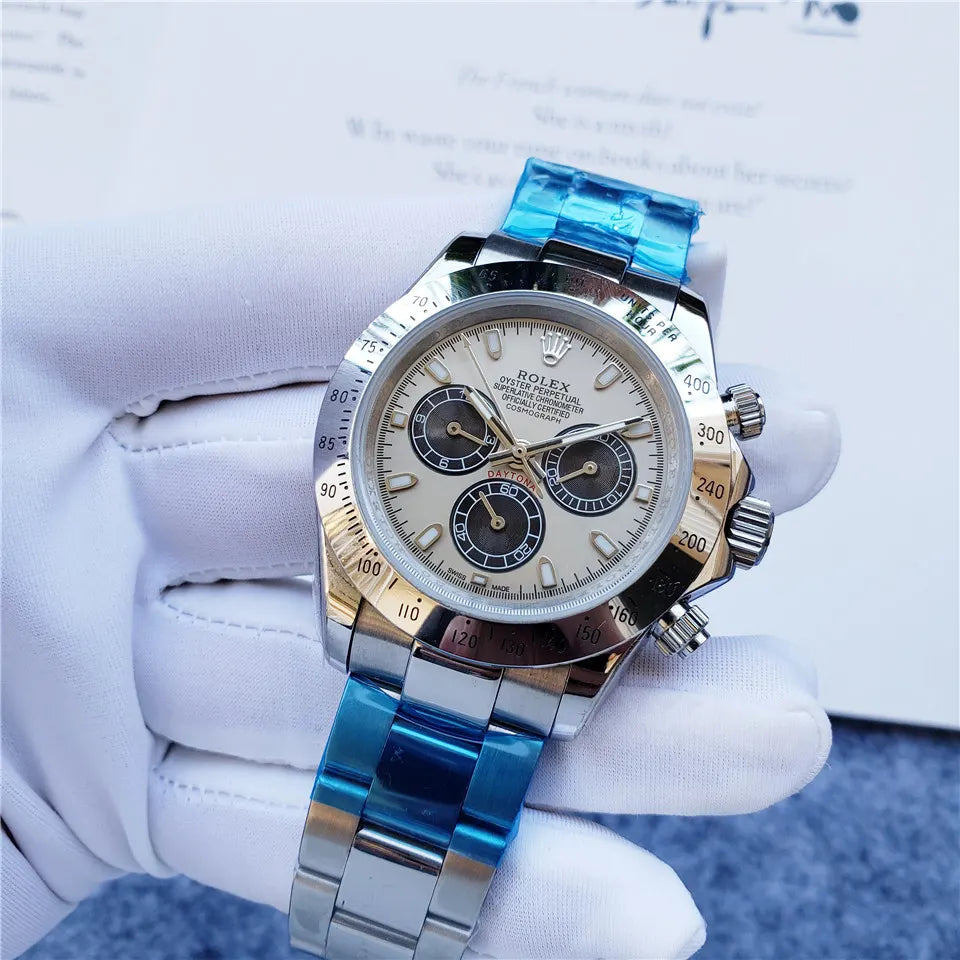 Rolex Daytona Steel Cream Dial - Hình 4