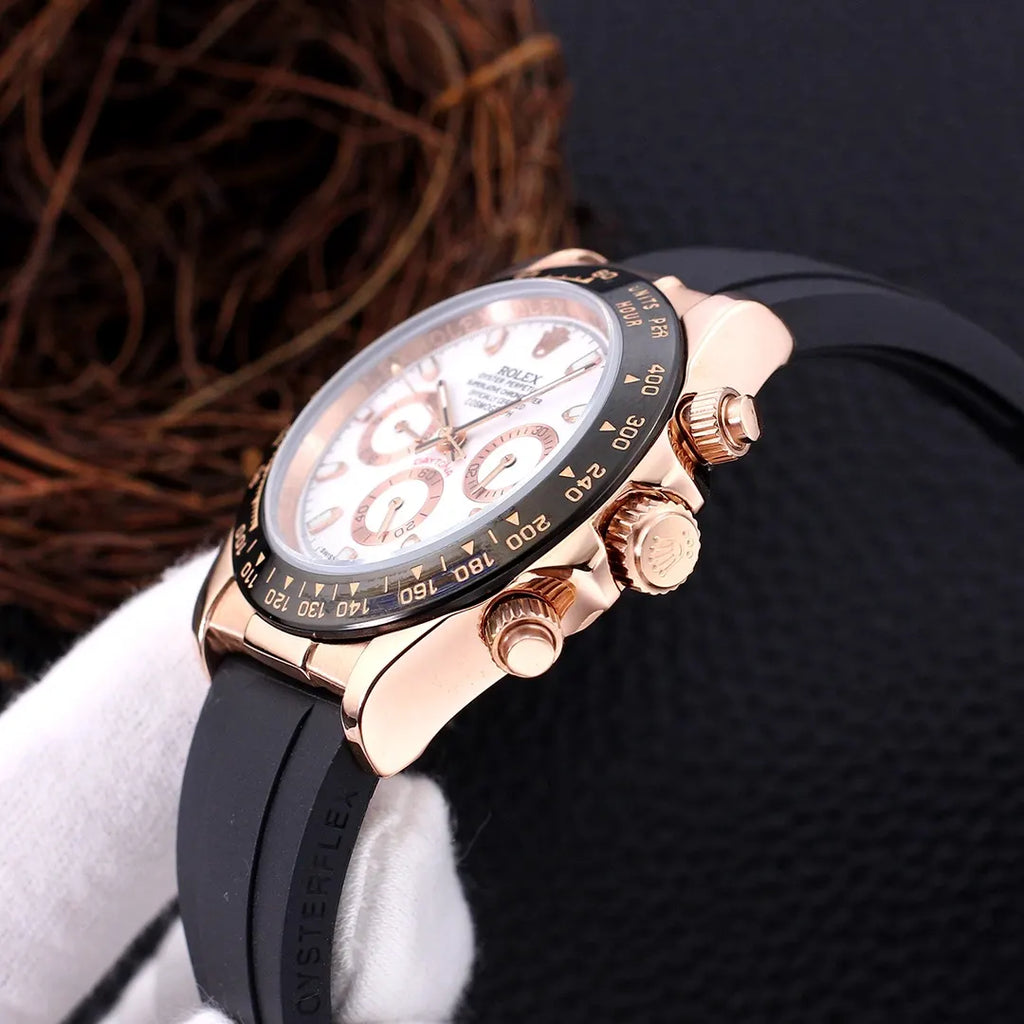 Rolex Daytona Rose Gold black - Hình 2