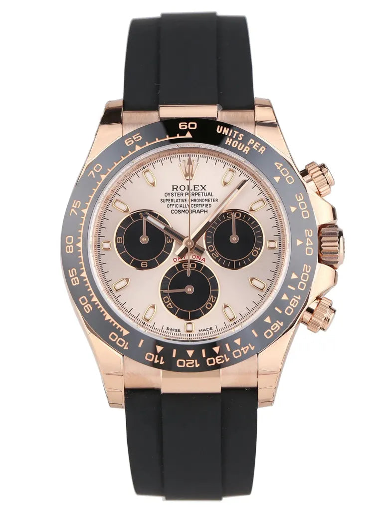 Rolex Daytona Rose Gold black