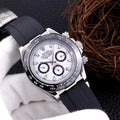 Rolex Daytona White Dial Black Rubber