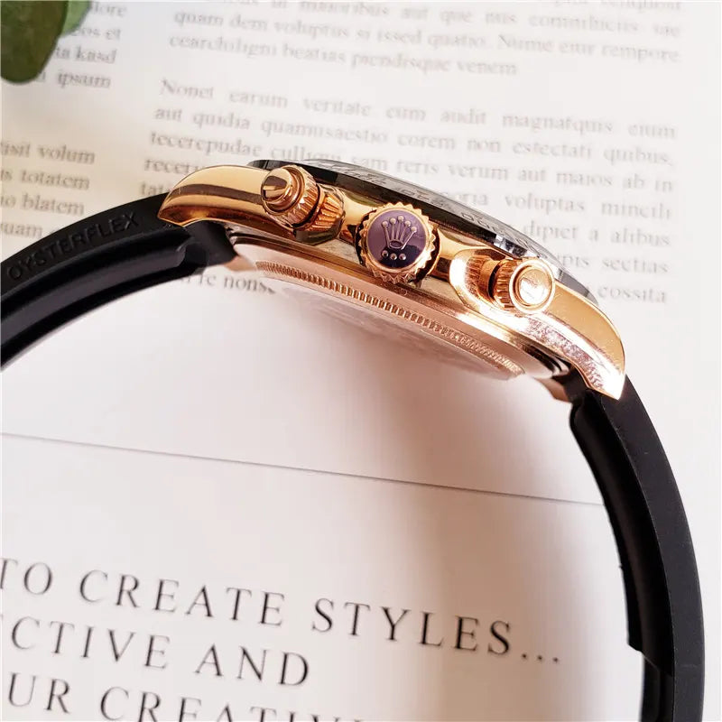 Daytona Rose Gold Chocolate