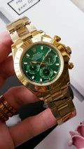 Rolex Daytona Green Dial Gold
