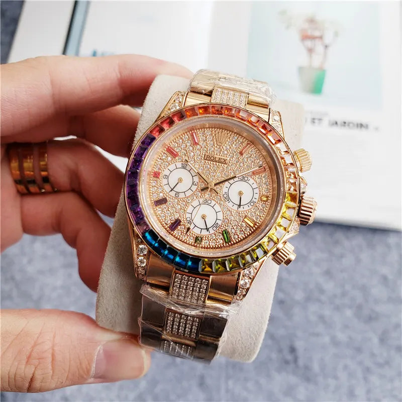 Daytona Rainbow Paved Dial - Hình 8