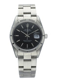 Rolex Black Dial Stainless Steel oyster
