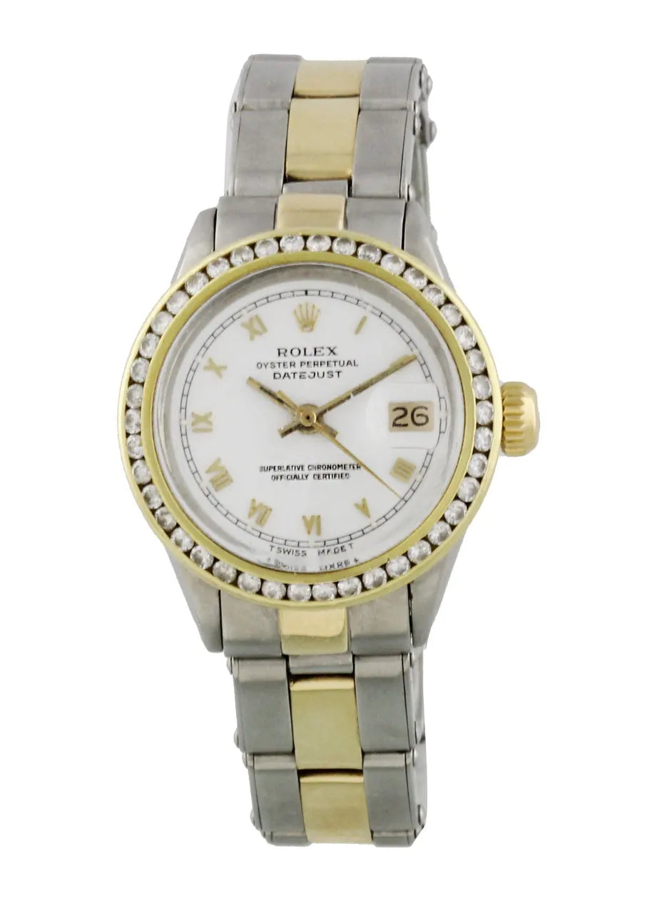 Rolex Two-Tone Diamond Bezel