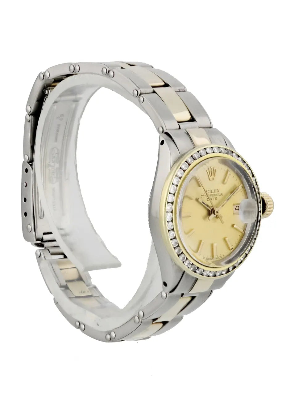 Rolex Diamond Bezel Two-Tone - Hình 4
