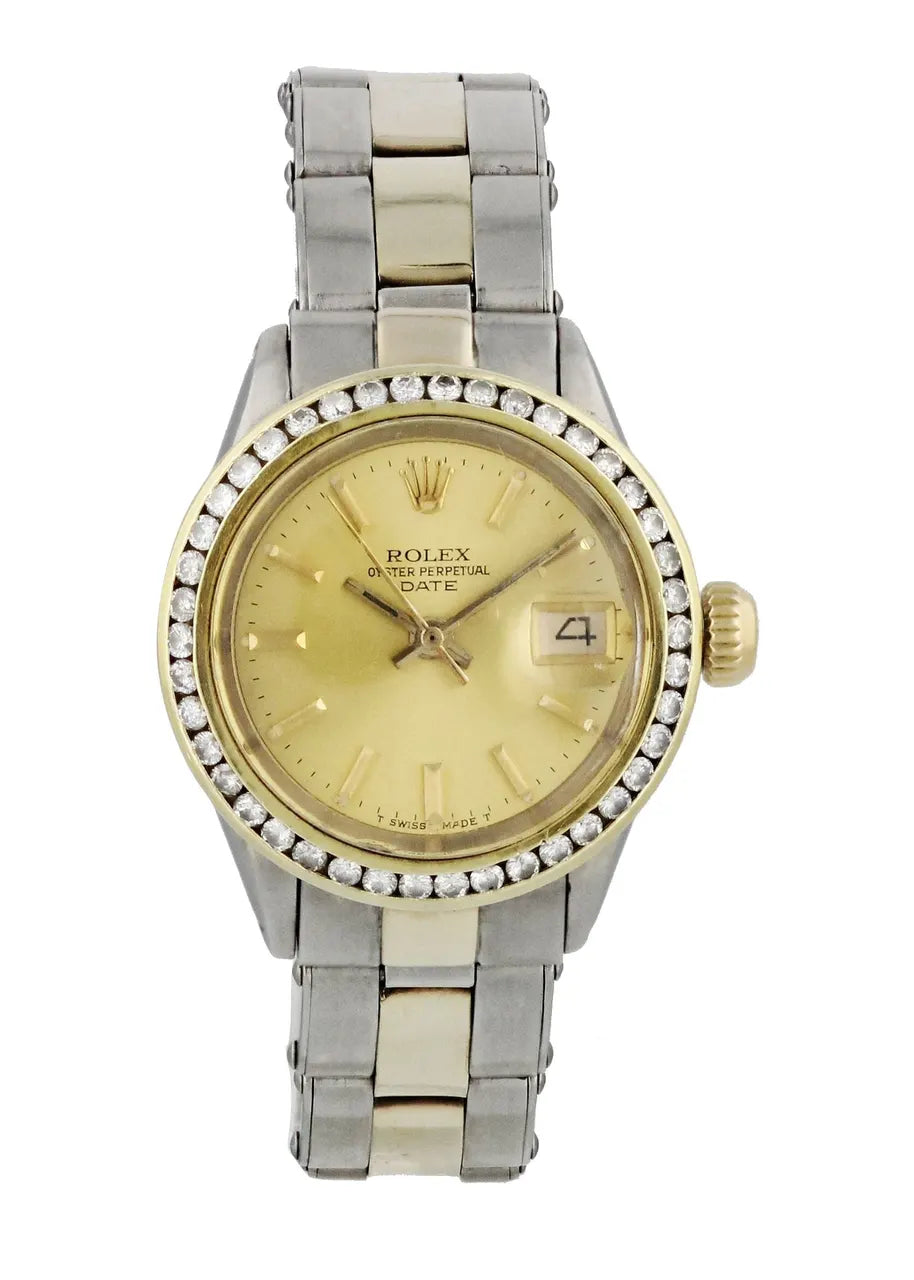 Rolex Diamond Bezel Two-Tone - Hình 2