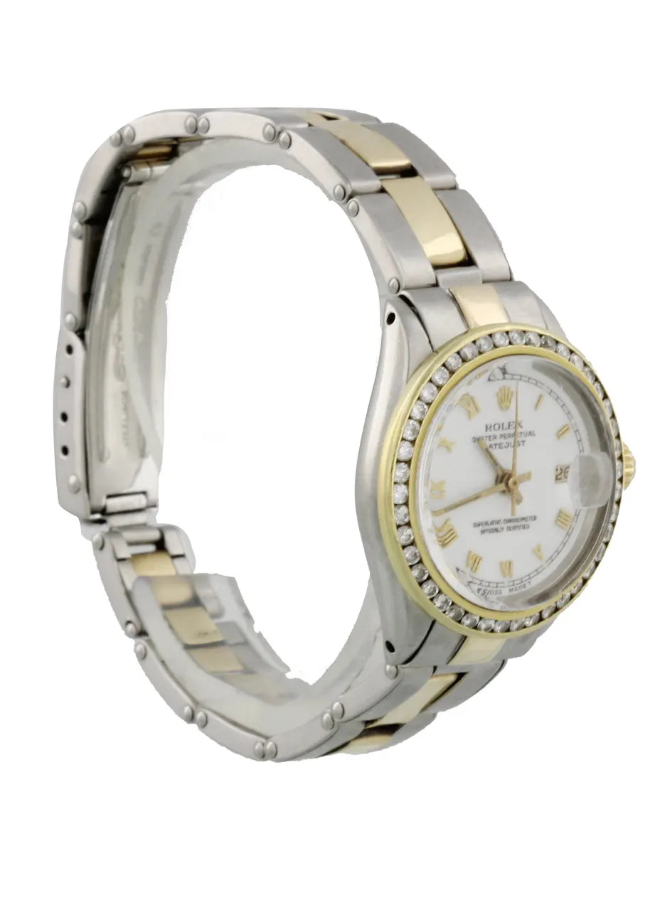 Rolex Two-Tone Diamond Bezel - Hình 2